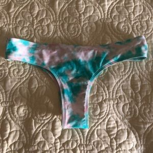 Hollister super cheeky tie dye bikini bottoms